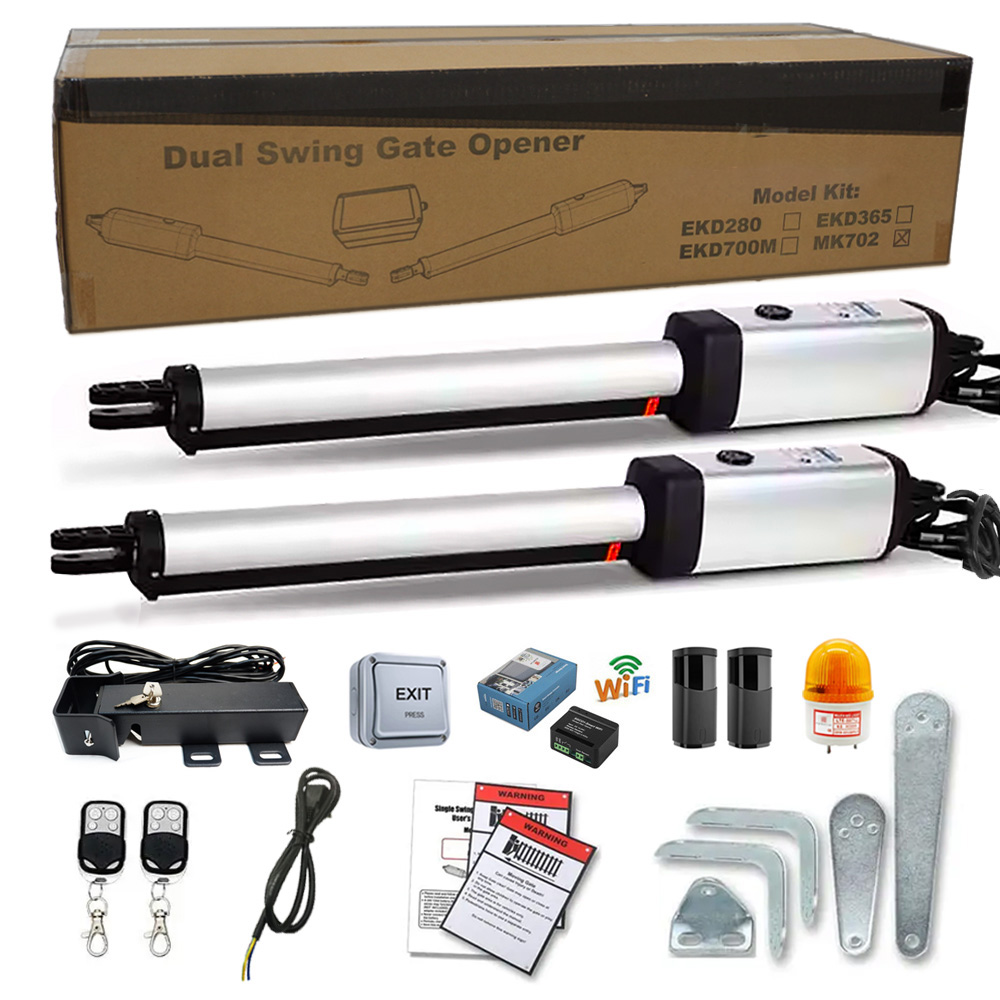 Smart Garden Smart Fence - MK702 อัตโนมัติ Swing Gate Operator 24V