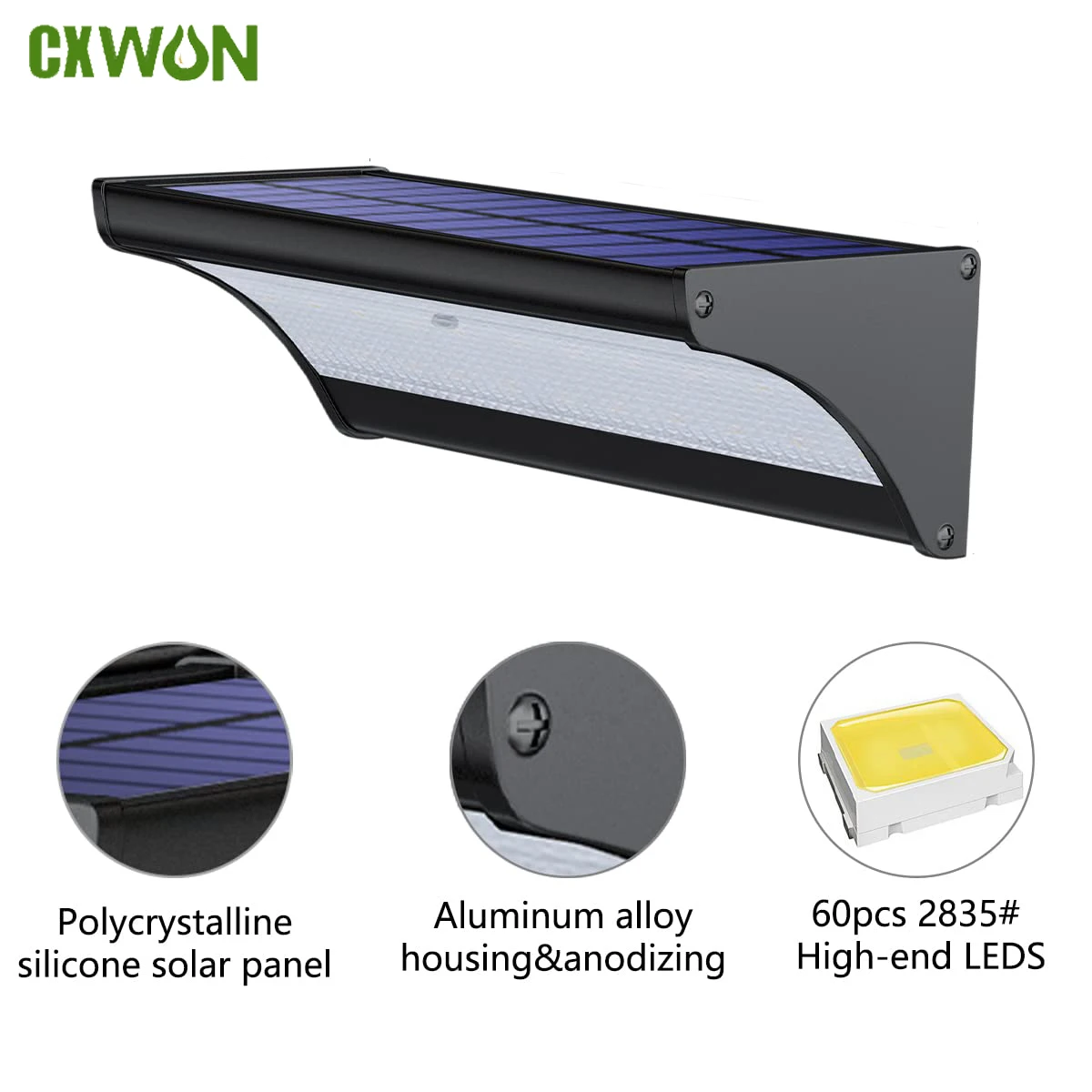 60/48Led กลางแจ้งโคมไฟติดผนังพ - Smart Garden Solar Lights บทวิจารณ์และราคา