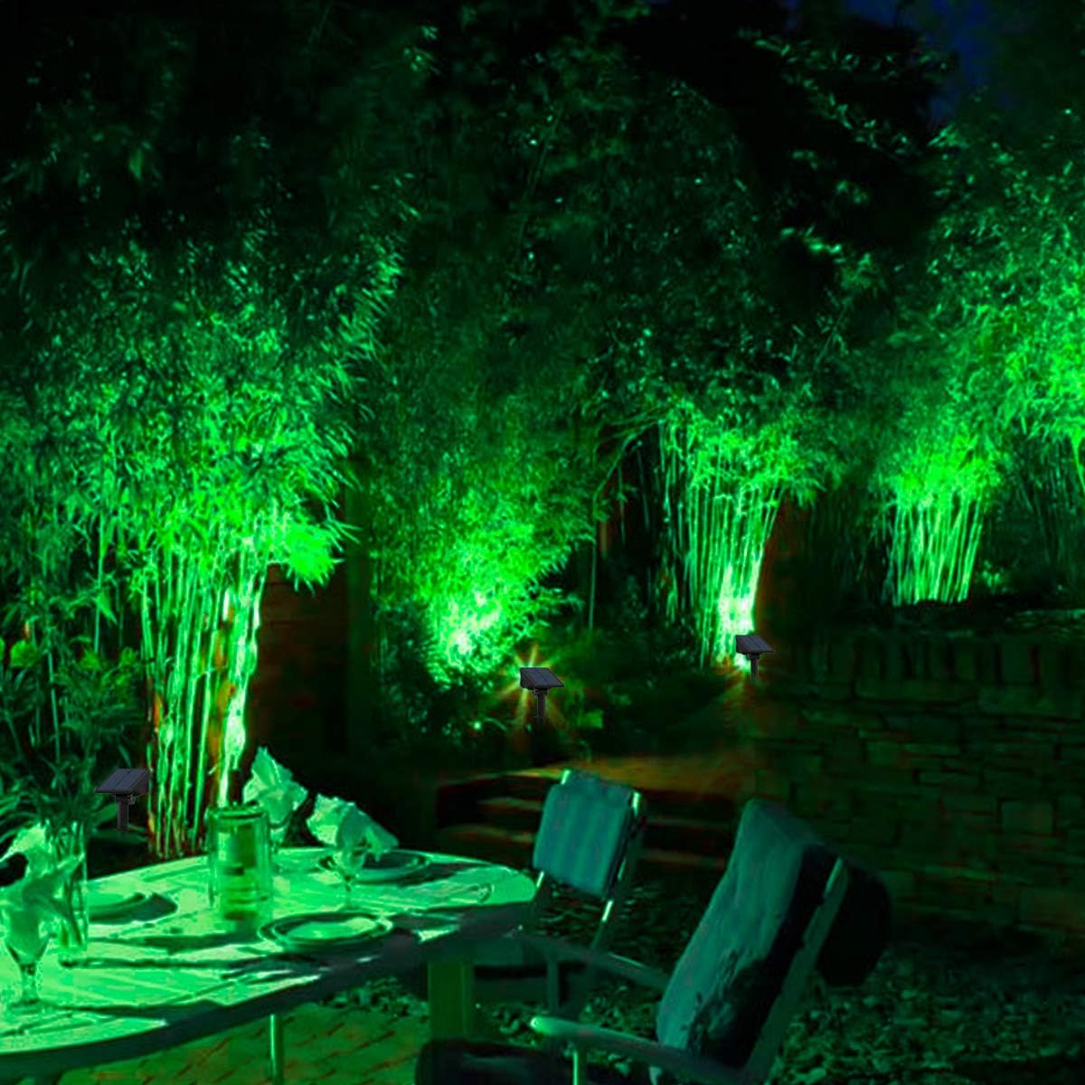 4 ชิ้นพลังงานแสงอาทิตย์ Spotli - Smart Garden Solar Lights บทวิจารณ์และราคา