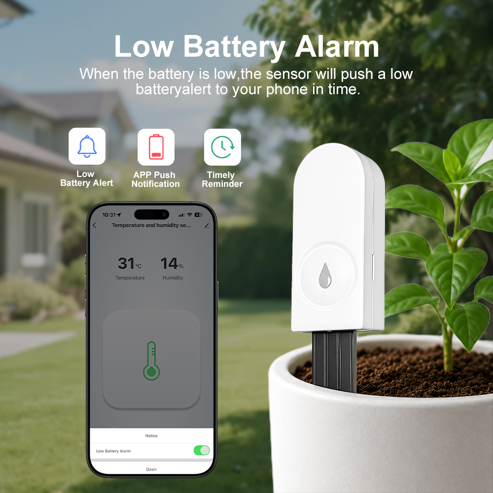 เซ็นเซอร์วัดความชื้นในดิน Zigb - Smart Garden Accessories บทวิจารณ์และราคา