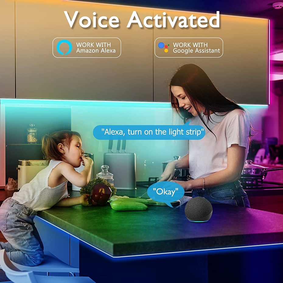 ไฟนีออน LED RGB อัจฉริยะ ปลั๊ก - Smart Garden Lights Uk บทวิจารณ์และราคา