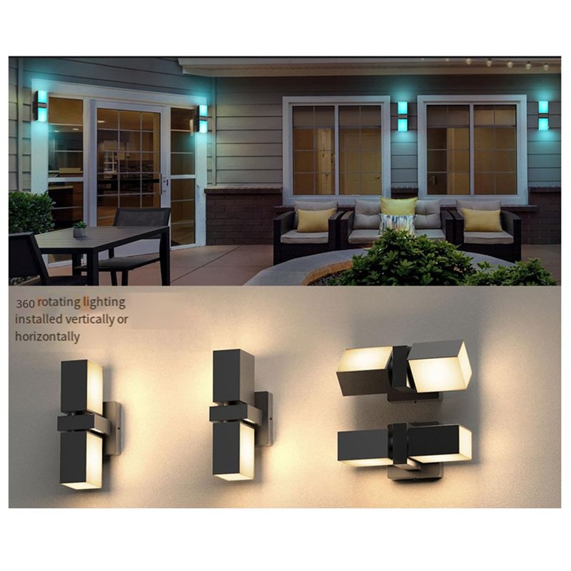 A33Z-LED โคมไฟติดผนังแบบสองหัว - Smart Garden Smart Fence บทวิจารณ์และราคา