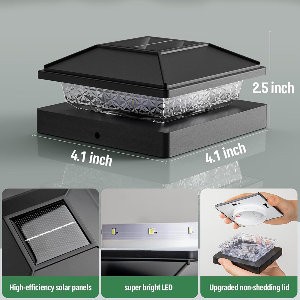 ไฟหัวเสาโซลาร์เซลล์กลางแจ้ง 6/ - Smart Garden Smart Fence บทวิจารณ์และราคา