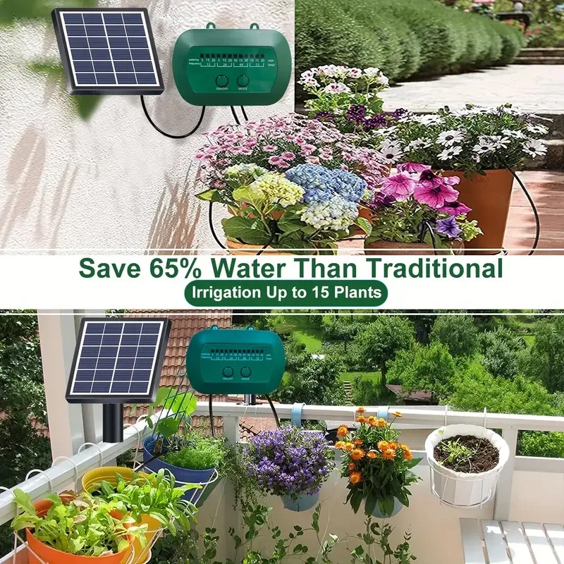 พลังงานแสงอาทิตย์อัจฉริยะชลประ - Smart Garden Watering System บทวิจารณ์และราคา
