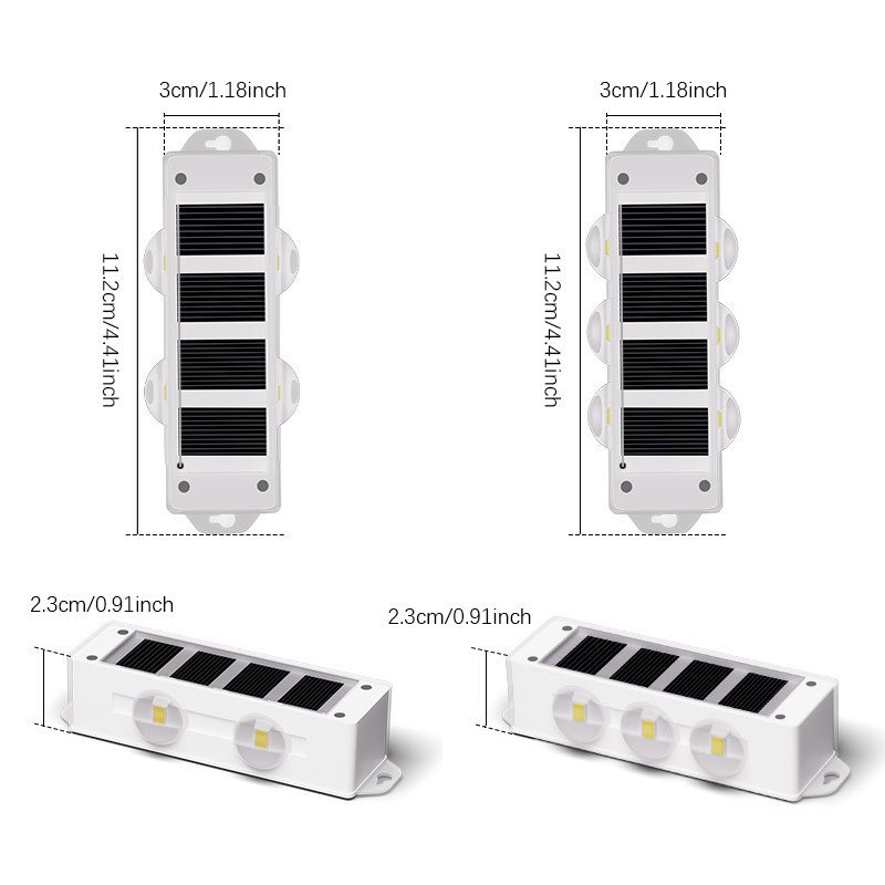 ไฟติดผนังพลังงานแสงอาทิตย์ 4 ช - Smart Garden Smart Fence บทวิจารณ์และราคา