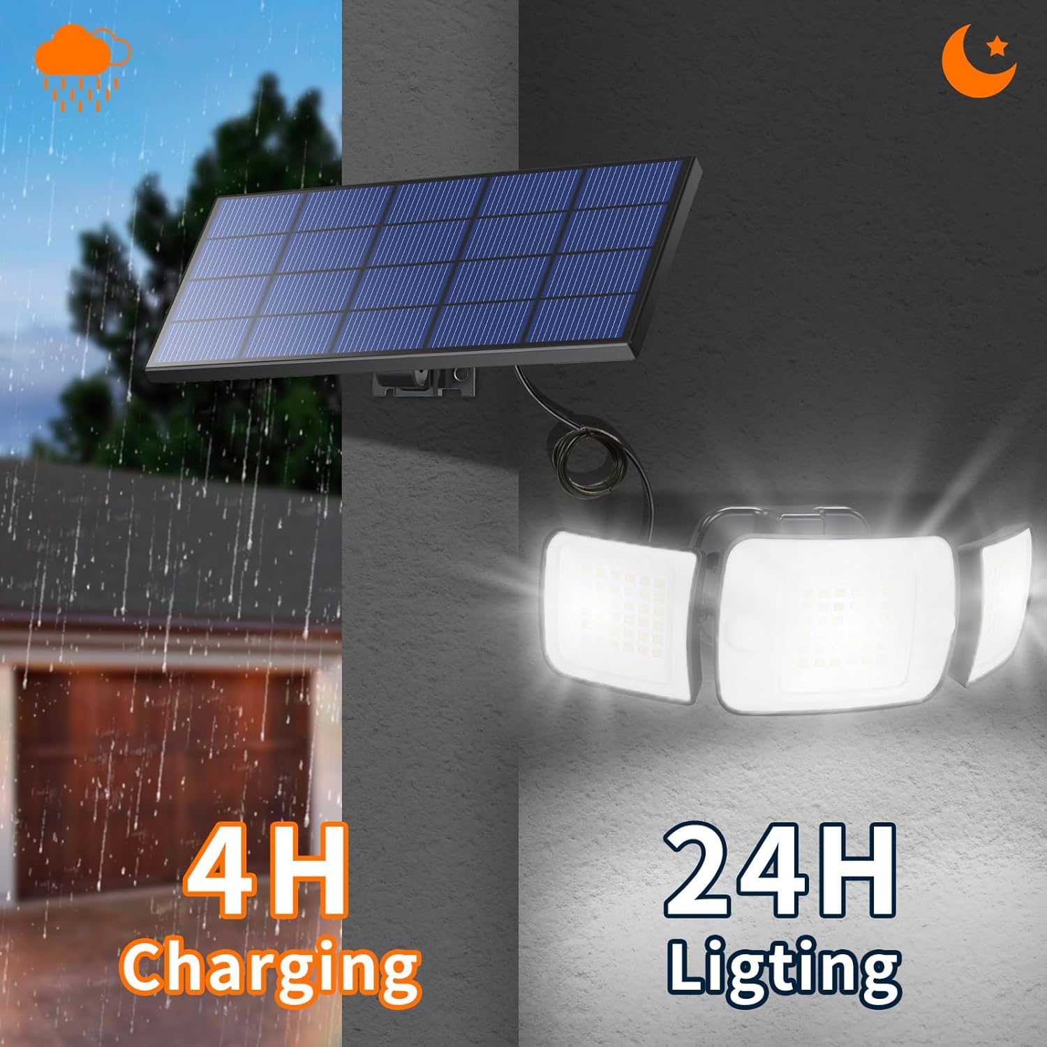 ไฟโซลาร์เซลล์กลางแจ้ง Intelamp - Smart Garden Solar Lights บทวิจารณ์และราคา