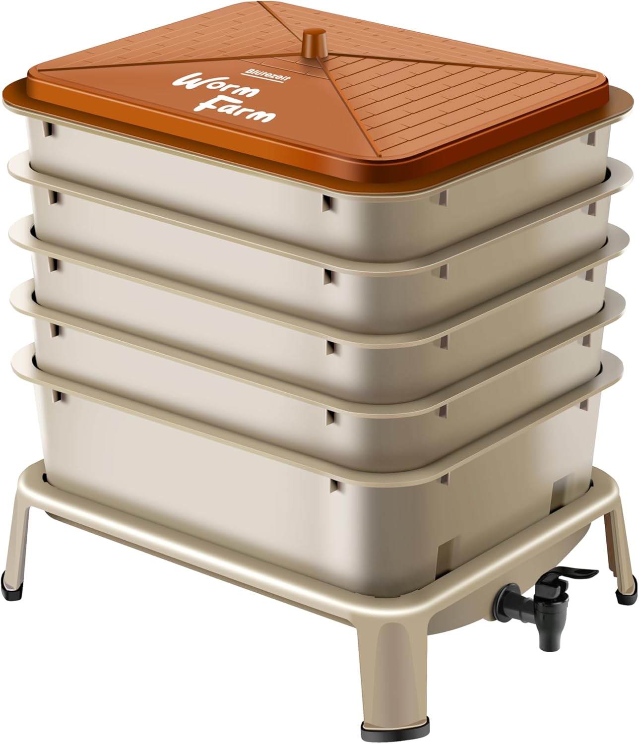 ถังหมักปุ๋ยหนอนในร่มและกลางแจ้ - Composting Kit Indoor บทวิจารณ์และราคา