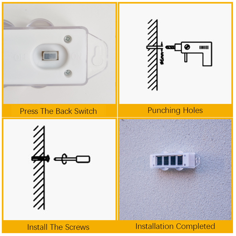 ไฟติดผนังพลังงานแสงอาทิตย์ 4 ช - Smart Garden Smart Fence บทวิจารณ์และราคา